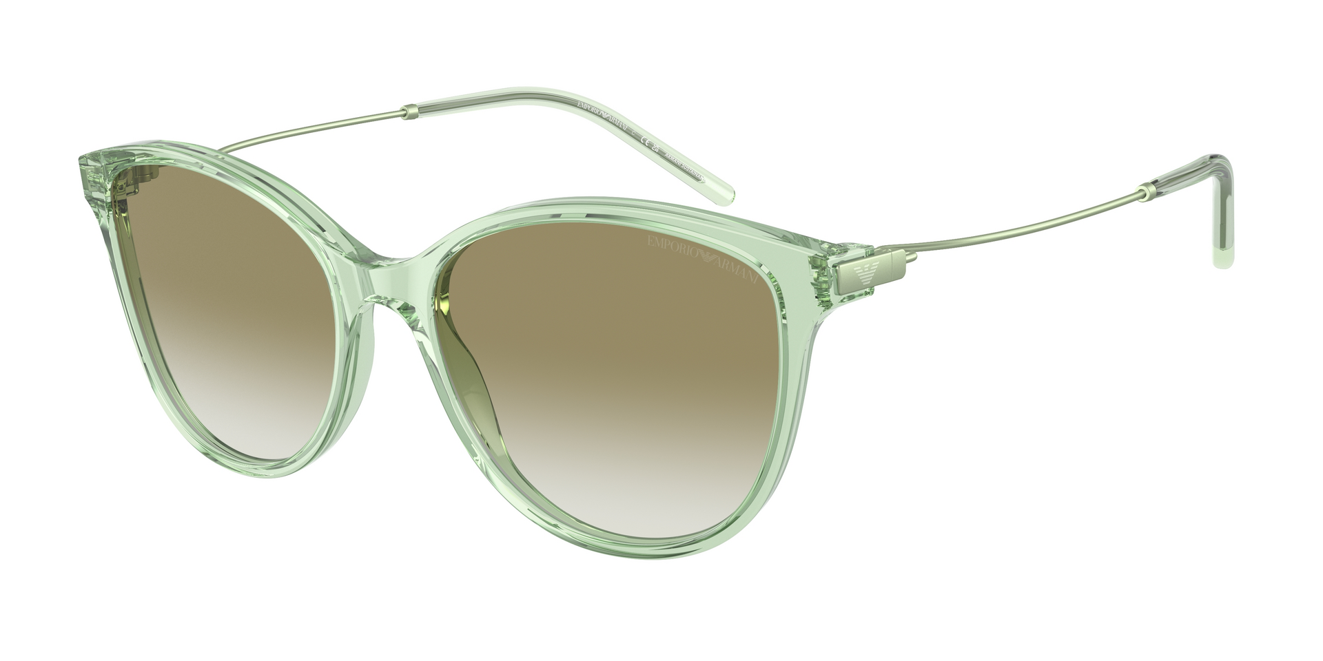 Das Bild zeigt die Sonnenbrille EA4220 61078E von der Marke Emporio Armani in grün.