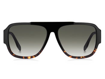 Das Bild zeigt die Sonnenbrille marc_756__s_wr7 von Marc Jacobs in black havana.