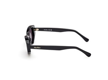 Das Bild zeigt die Sonnenbrille MM0161 von der Marke Max Mara in Schwarz.