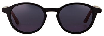 Das Bild zeigt die Sonnenbrille 718752 von der Marke Abele Optik in schwarz matt.