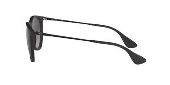 Das Bild zeigt die Sonnenbrille ERIKA RB4171 622/8G von der Marke Ray-Ban in schwarz von der Seite.