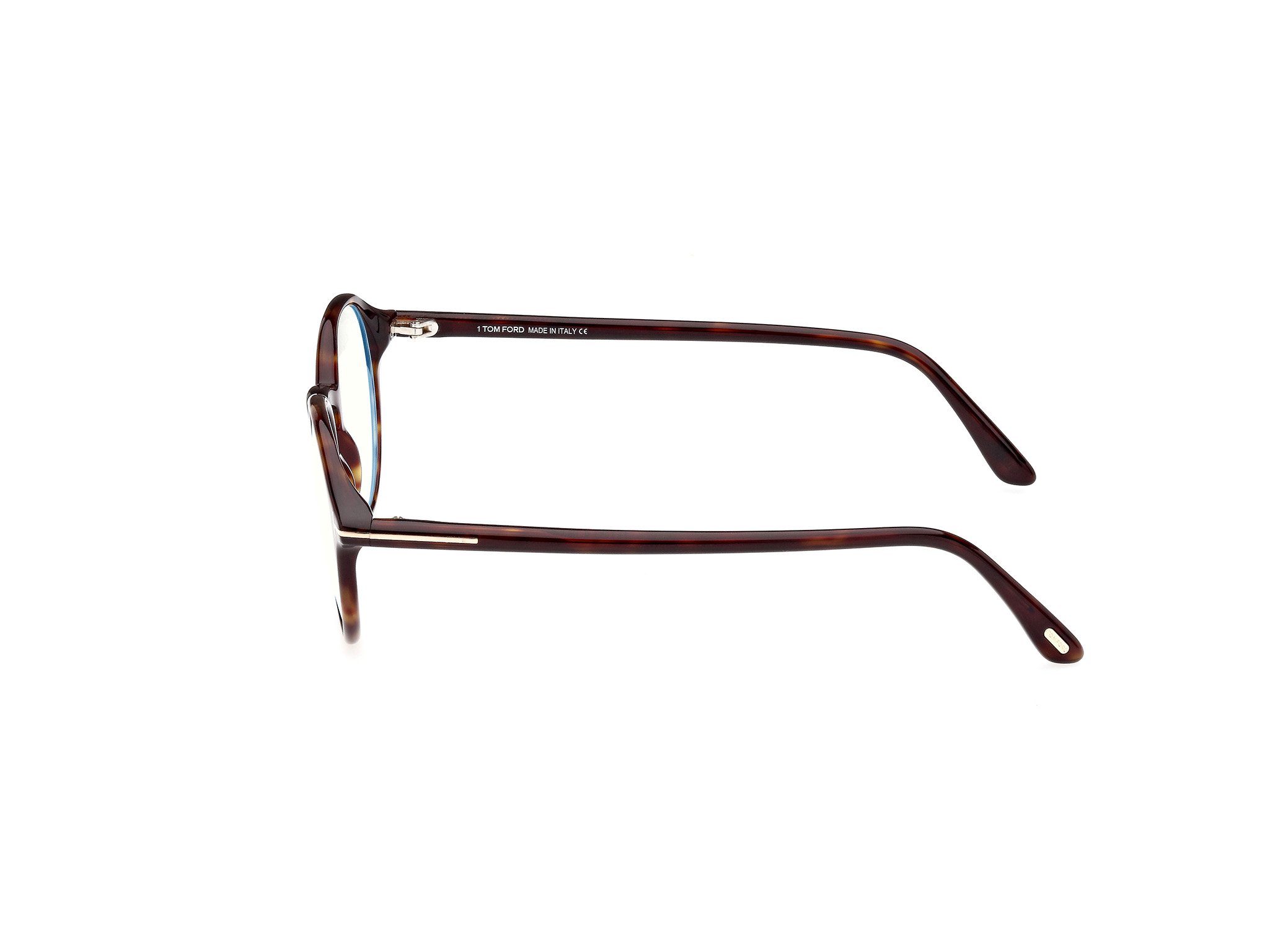 Das Bild zeigt die Korrektionsbrille FT5867-B 052 von der Marke Tom Ford in Havanna.