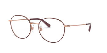 Das Bild zeigt die Korrektionsbrille DG1322 1333 von der Marke D&G in rotgold.