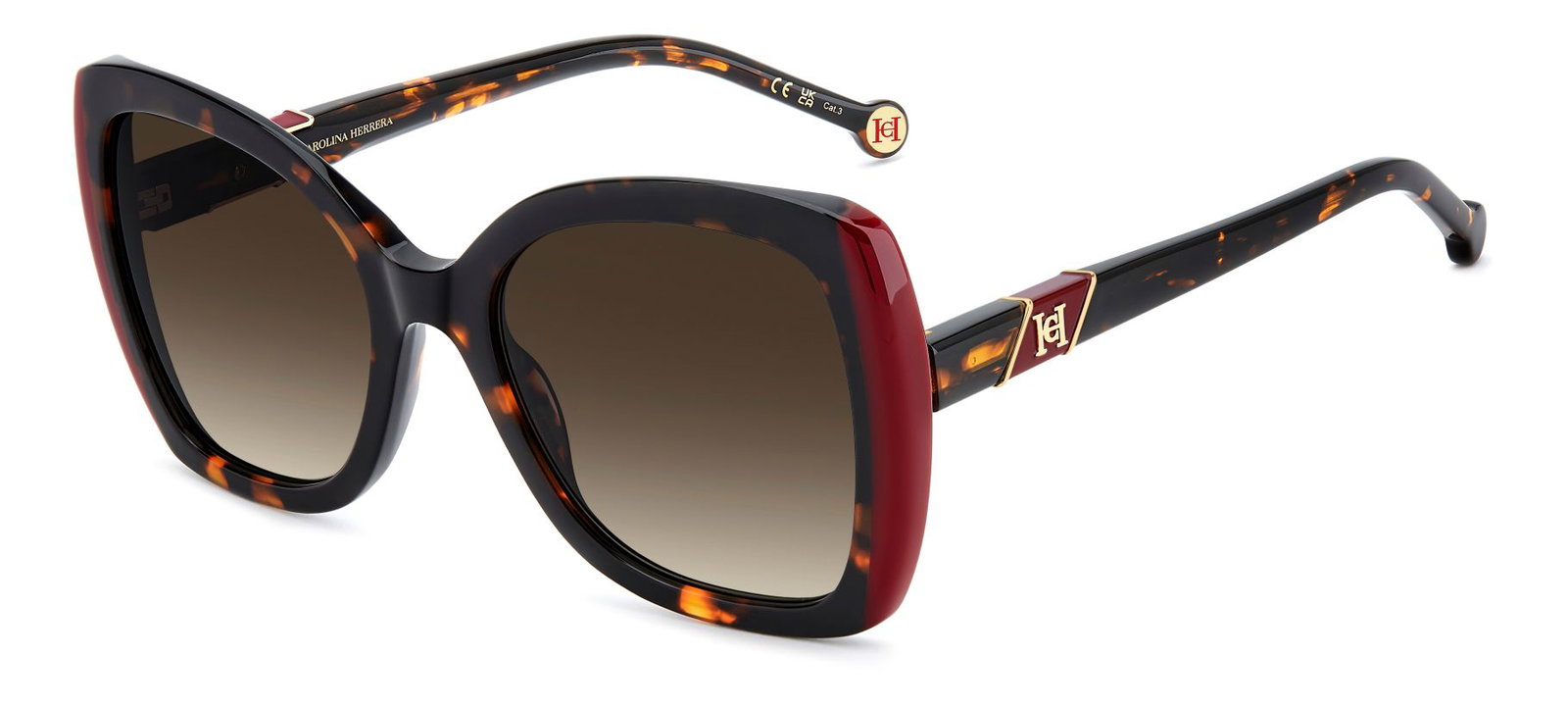 Carolina Herrera Sonnenbrille 0429/S 086 55 in Havana Braun