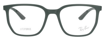 Das Bild zeigt die Korrektionsbrille RX7235 8062 von der Marke Ray Ban in Sandgrün.
