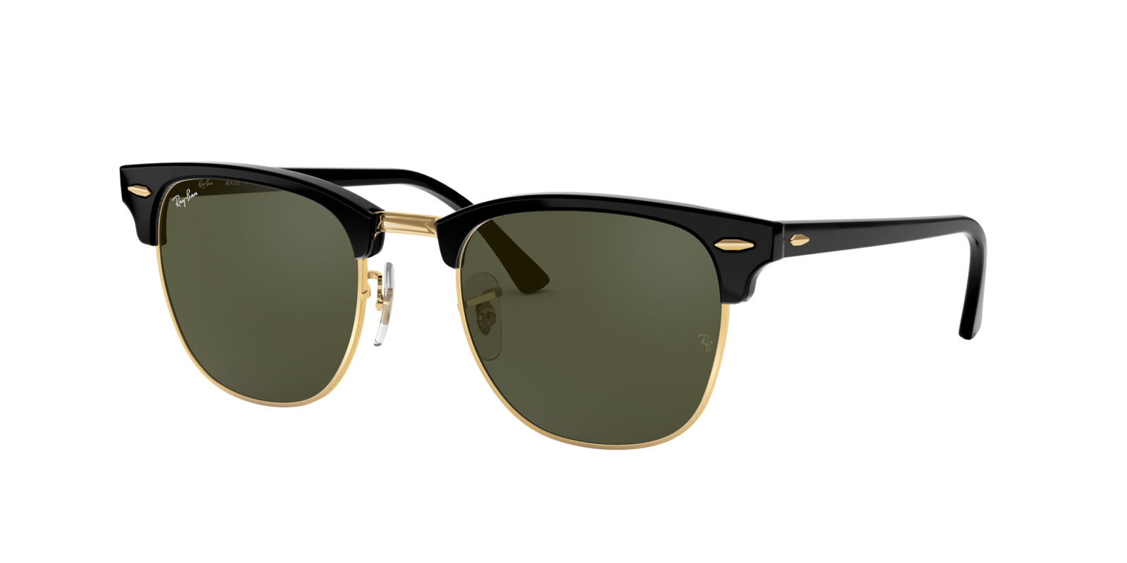 Das Bild zeigt die Sonnenbrille Clubmaster RB3016 W0365 von der Marke Ray-Ban in havanna.