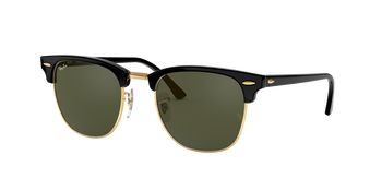 Das Bild zeigt die Sonnenbrille Clubmaster RB3016 W0365 von der Marke Ray-Ban in havanna.