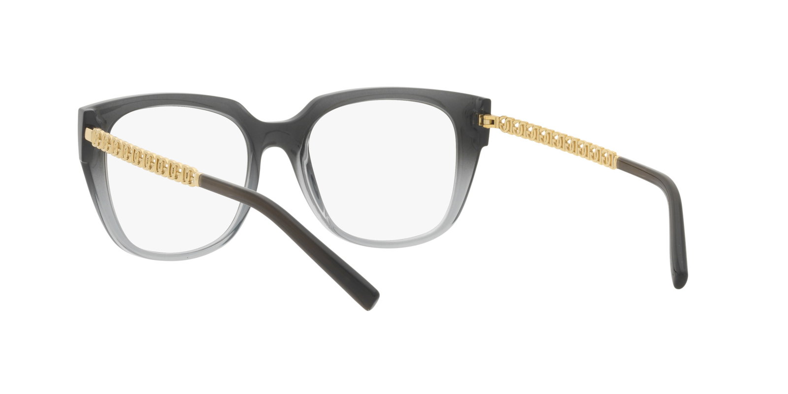 Das Bild zeigt die Korrektionsbrille DG5087 3385 von der Marke D&G in schwarz verlaufend.