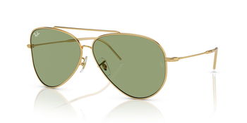 Das Bild zeigt die Sonnenbrille RBR0101S 001/82 von der Marke Ray-Ban in Gold.