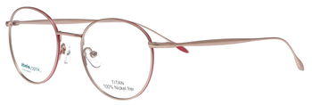 abele optik Brille für Damen in roségold / pink 147691 