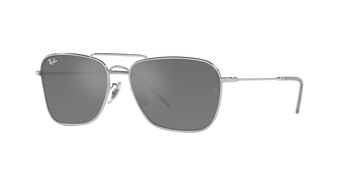Das Bild zeigt die Sonnenbrille 0RBR0102S 003/GS von der Marke Ray Ban in Silber.