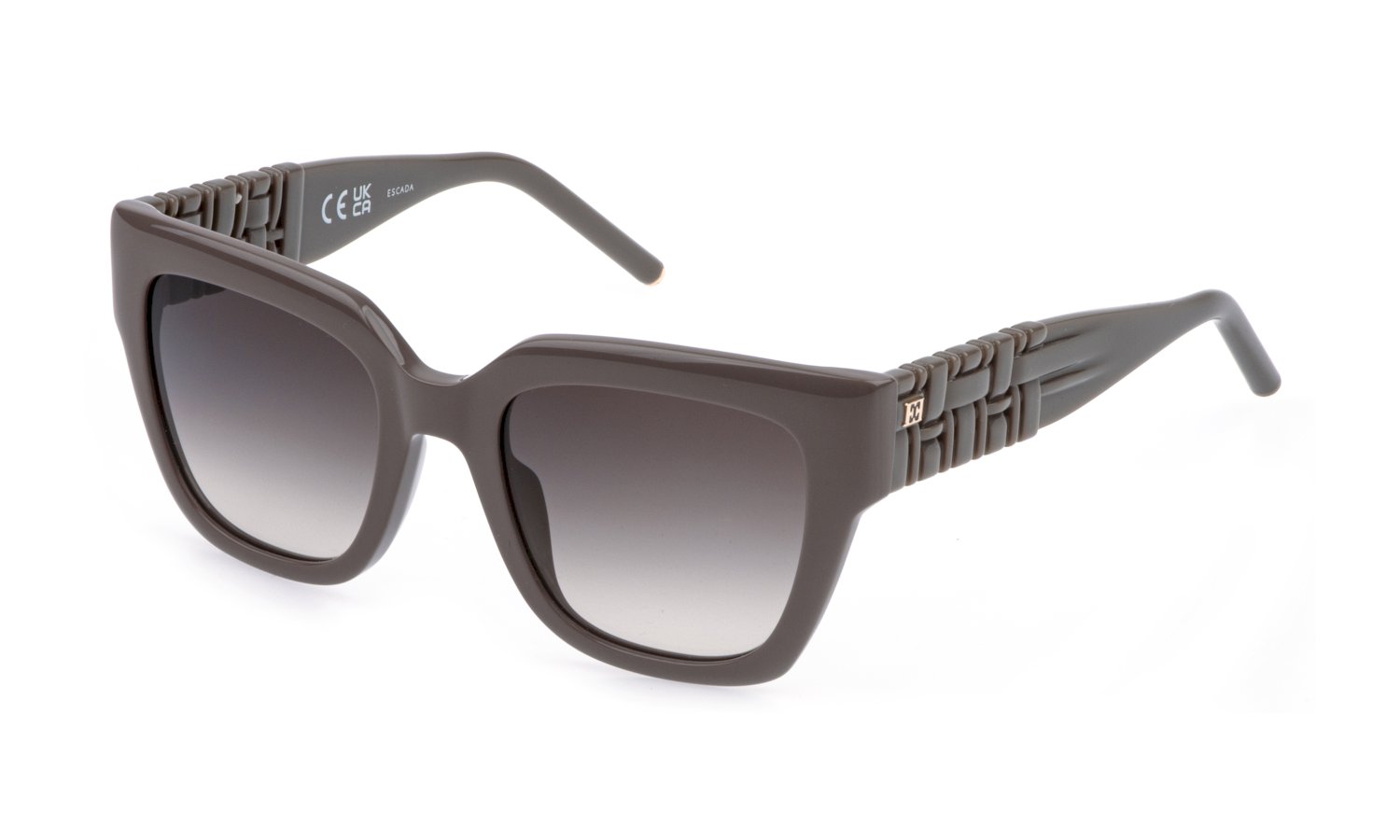 zu sehen ist die Sonnenbrille SESG36 von Escada in der Farbe Grau.