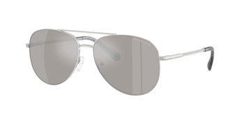 Auf diesem Bild sehen Sie die Sonnenbrille 0MK1172 von Michael Kors in Silber.
