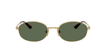 Das Bild zeigt die Sonnenbrille VO5599S von der Marke Vogue in Hellgold.