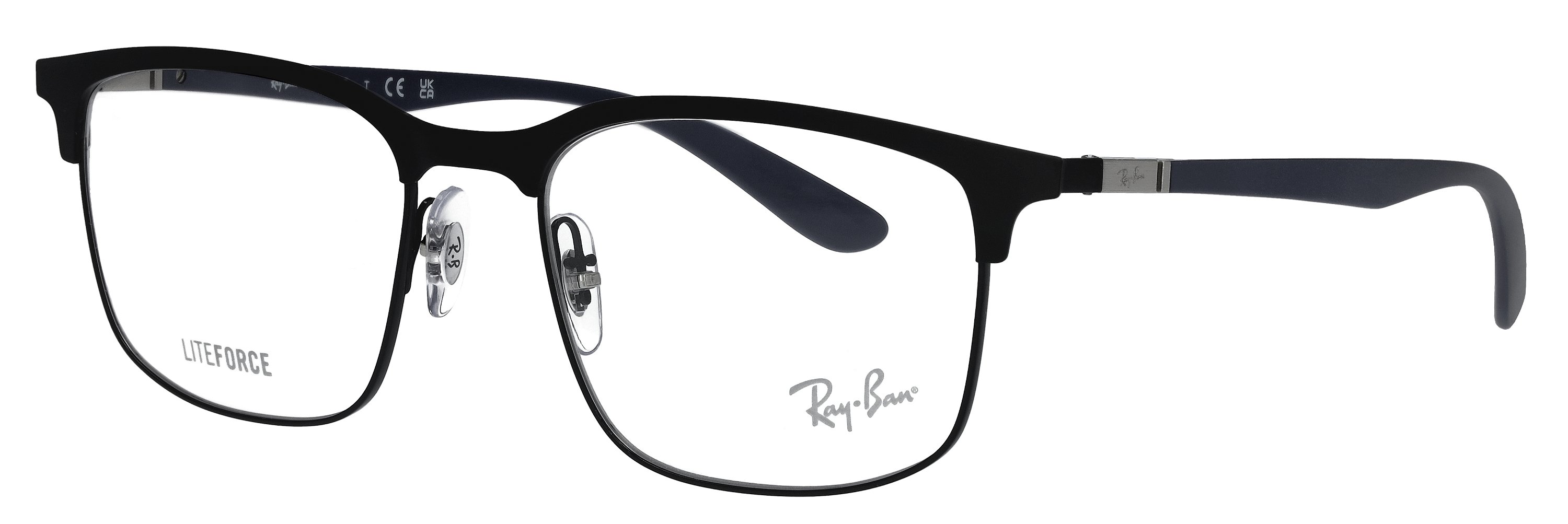 Das Bild zeigt die Korrektionsbrille RX6518 3171 von der Marke Ray Ban in schwarz.