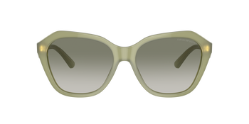 Das Bild zeigt die Sonnenbrille EA4221 61168E von der Marke Emporio Armani in grün.