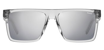 Das Bild zeigt die Sonnenbrille HG1069/S 900 von der Marke Hugo in crystal.