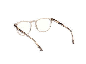 Das Bild zeigt die Korrektionsbrille FT5890-B 057 von der Marke Tom Ford in gold/havanna.