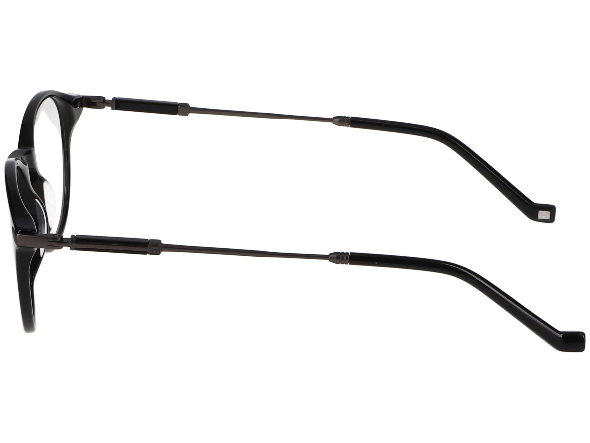 Das Bild zeigt die Korrektionsbrille 332 001 von der Marke Hackett in schwarz.