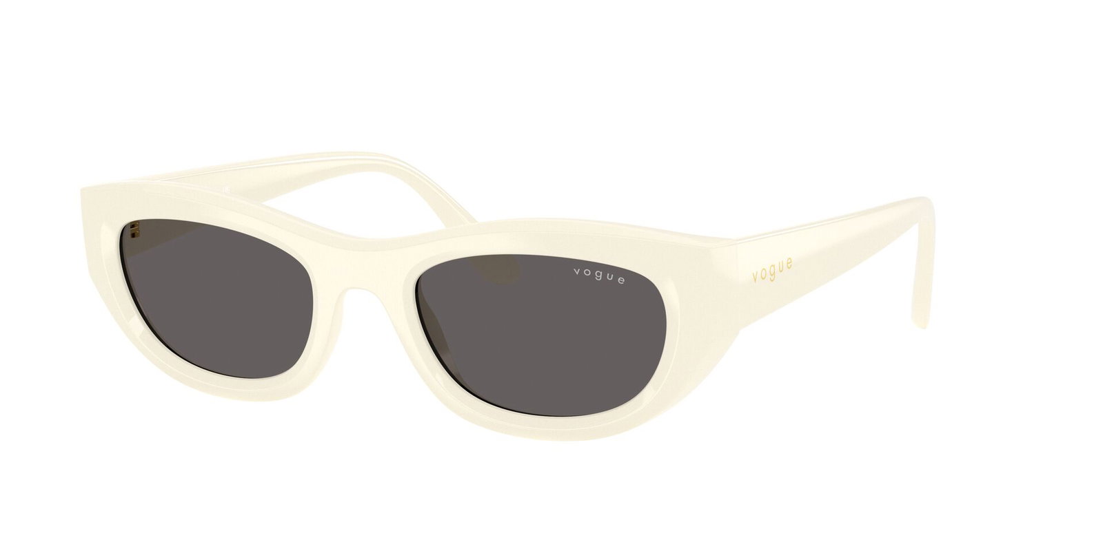 Das Bild zeigt die Sonnenbrille VO5616S von der Marke Vogue in Weiß.