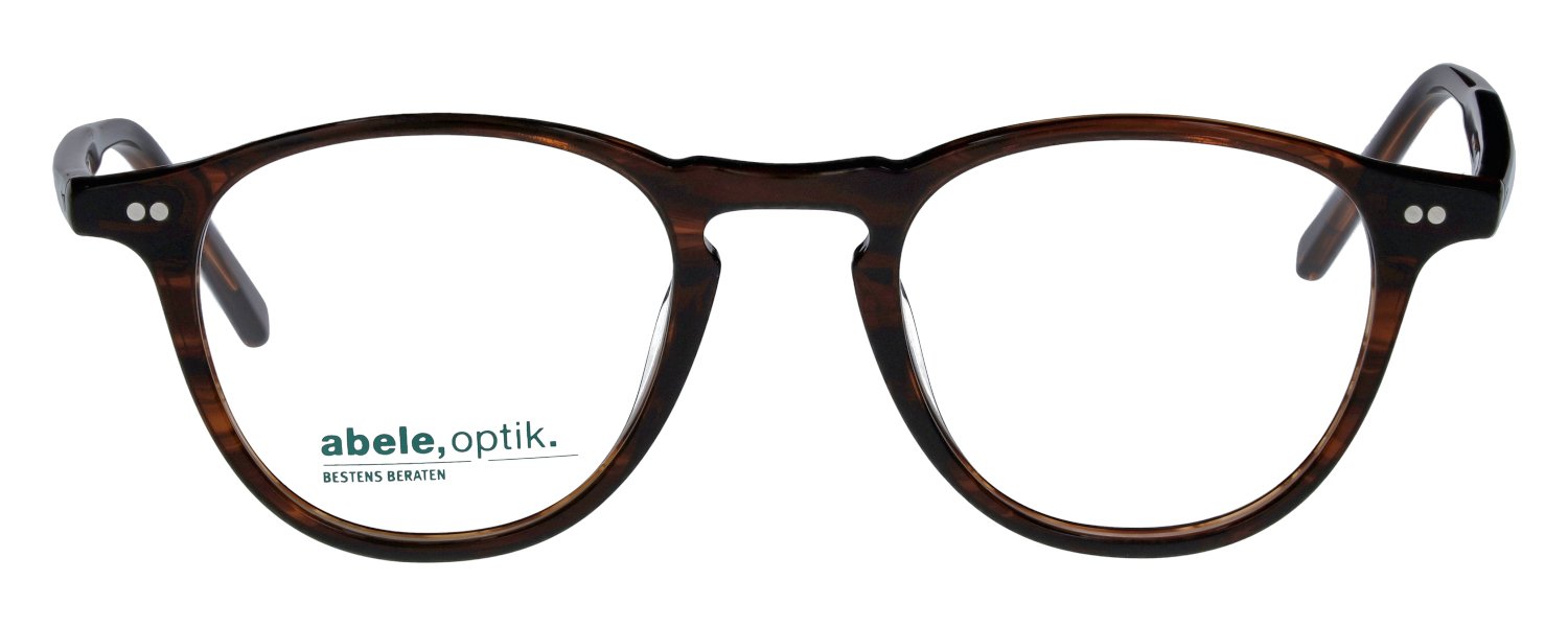 abele optik Brille für Herren in Braun aus Kunststoff 146151