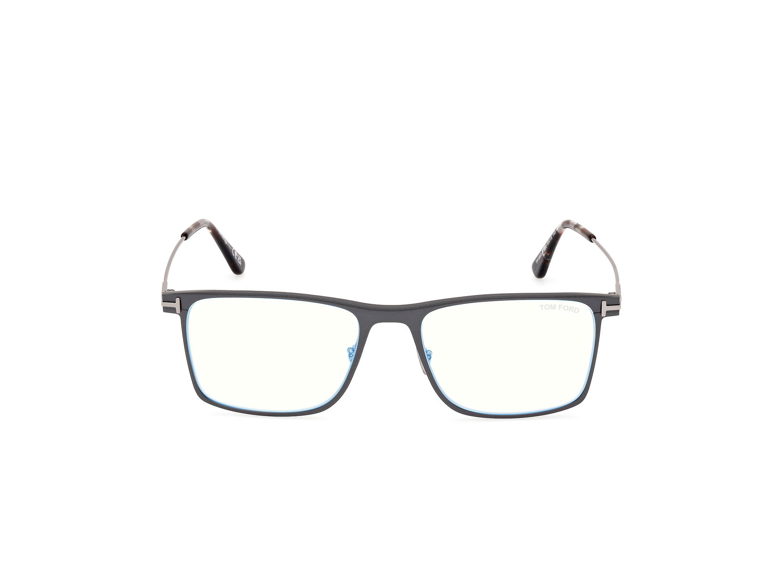 Das Bild zeigt die Korrektionsbrille FT5865-B 020 von der Marke Tom Ford in grau.