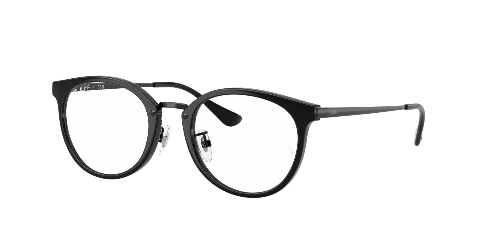 Ray Ban Brille in Schwarz 0RX7266D 2000 49