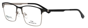 abele optik Brille für Herren in schwarz matt / gun 148361