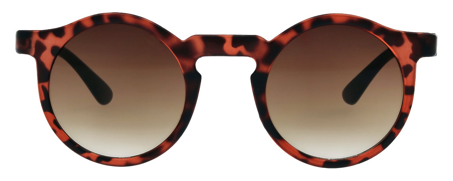abele optik Kindersonnenbrille in havanna Muster mit schwarzen Bügeln 720472
