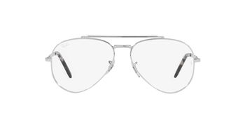 Das Bild zeigt die Korrektionsbrille RX3625V 2501 von der Marke Ray-Ban in Silber.