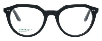 Das Bild zeigt die Herrenbrille in schwarz