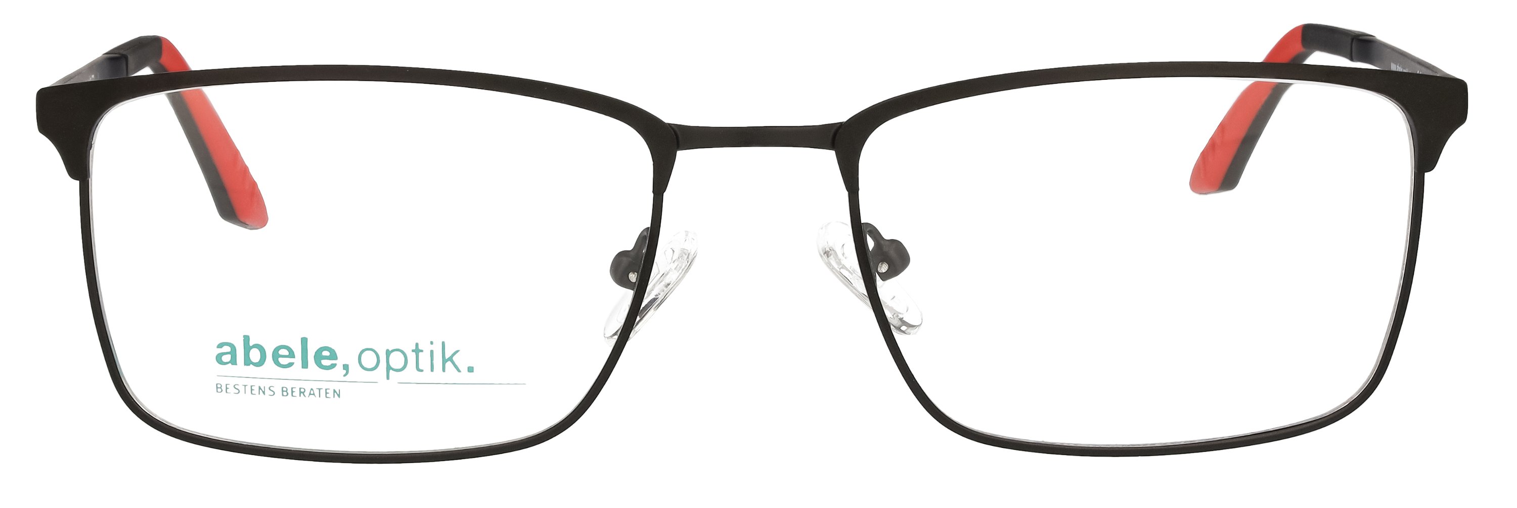 abele optik Brille für Herren in schwarz matt 148251