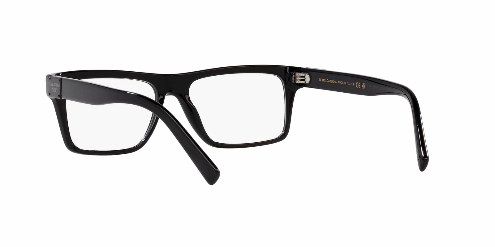 Das Bild zeigt die Korrektionsbrille DG3368 501 von der Marke D&G in schwarz.