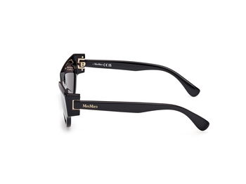 Das Bild zeigt die Sonnenbrille MM0139 von der Marke Max Mara in Schwarz.