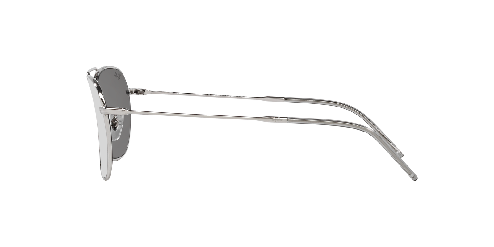 Das Bild zeigt die Sonnenbrille 0RBR0102S 003/GS von der Marke Ray Ban in Silber.