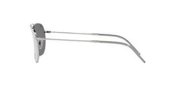 Das Bild zeigt die Sonnenbrille 0RBR0102S 003/GS von der Marke Ray Ban in Silber.