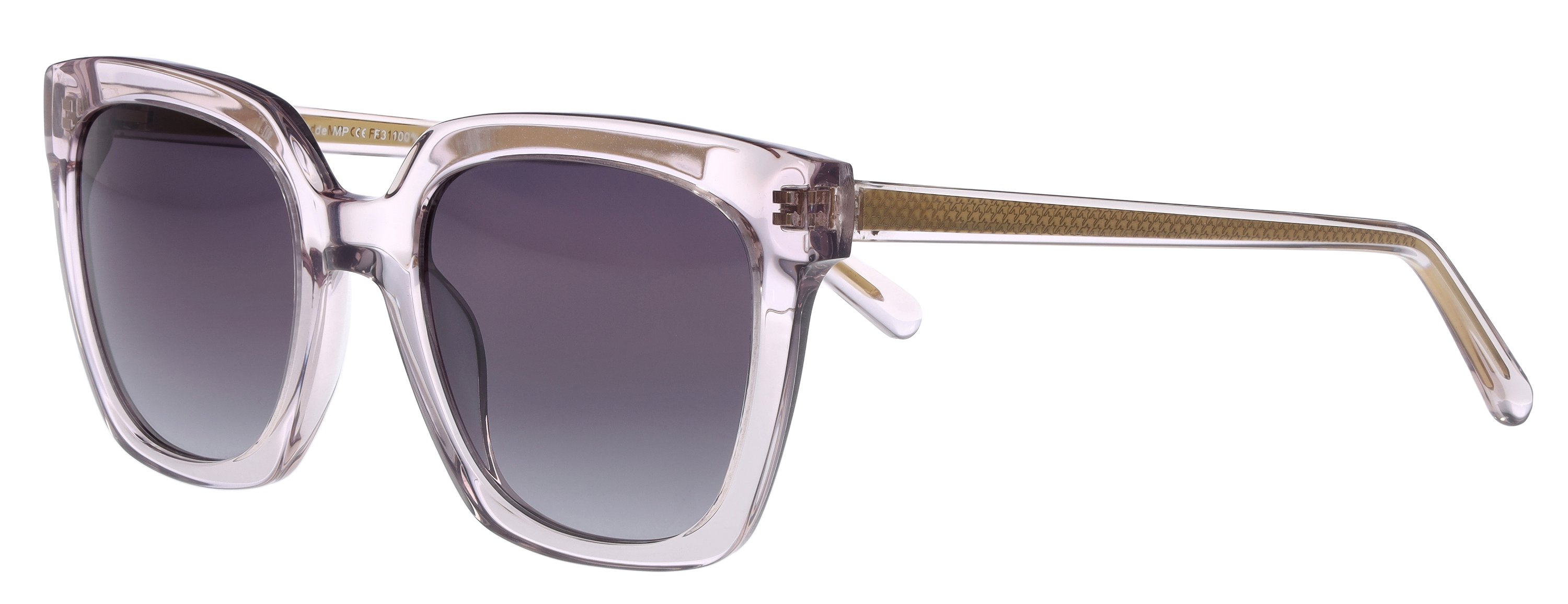 abele optik Sonnenbrille für Damen in lila transparent 720851