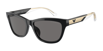 Das Bild zeigt die Sonnenbrille EA4227U 501787 von der Marke Emporio Armani in schwarz.