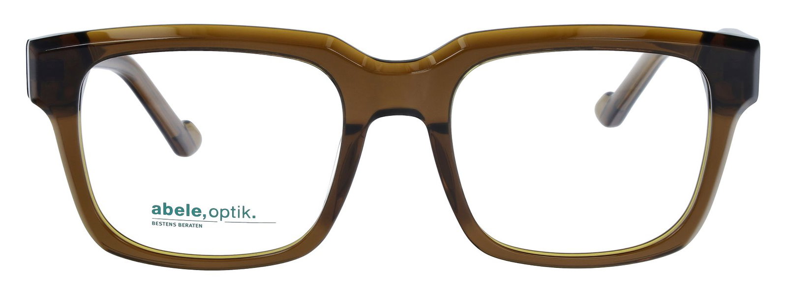 zu sehen ist die Korrektionsbrille 152971 von Abele Optik in der Farbe Braun.