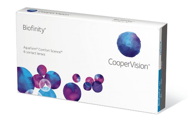 Biofinity, Cooper Vision (6 Stk.)
