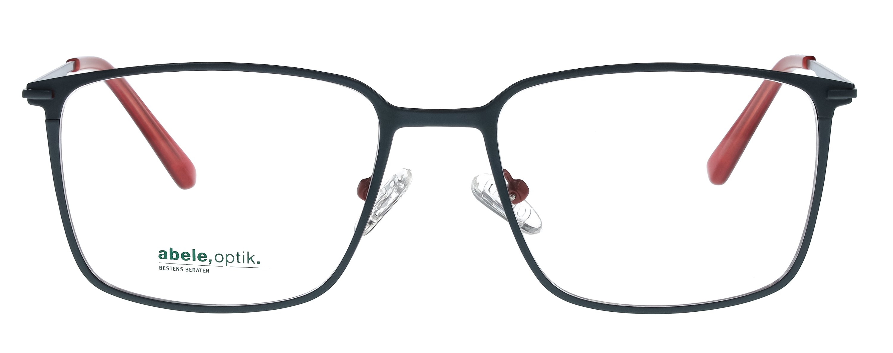 abele optik Brille für Herren in grau/rot 148601