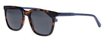 abele optik Sonnenbrille für Herren in havanna/blau 145372 Sun Collection