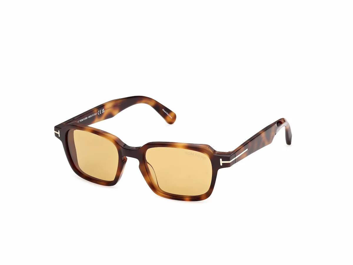  Tom Ford Sonnenbrille Ezra-02 in blond havanna  FT1359 53E 50