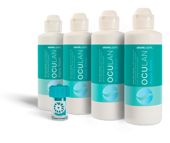 Oculan Aquasave Viererpack, Abele Optik (4 x 360 ml)