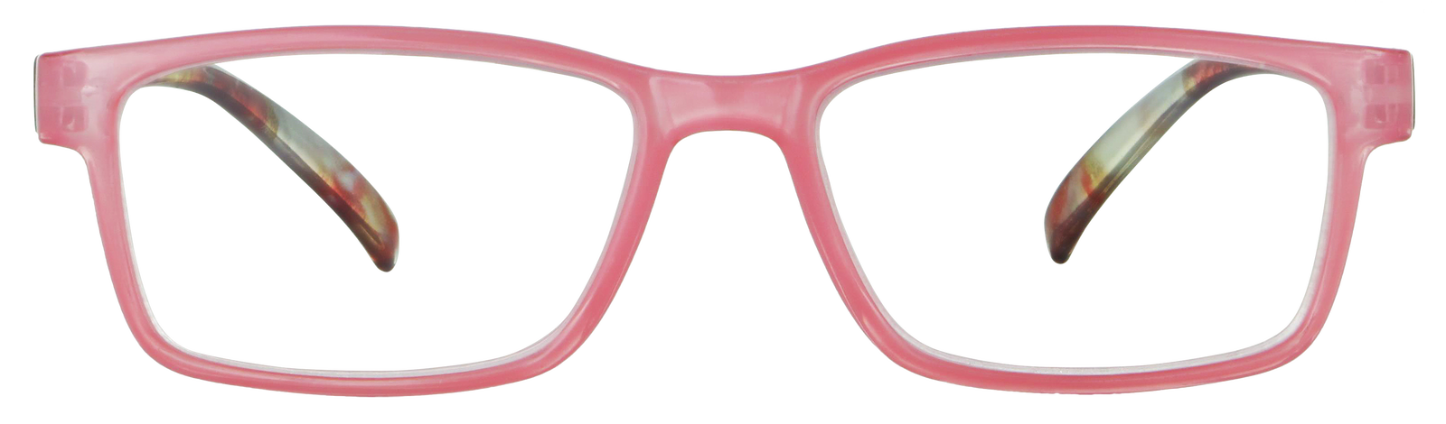 Das Bild zeigt die Fertiglesebrille 04881 von der Marke Abele Optik in hellem Frühlings-Pink.