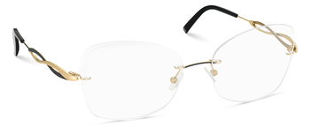 Flair Damen Brille 9134 100 Gold-Anthrazit
