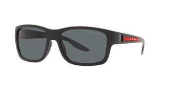 Prada Linea Rossa Sonnenbrille PS 01WS DG002G 59 Schwarz