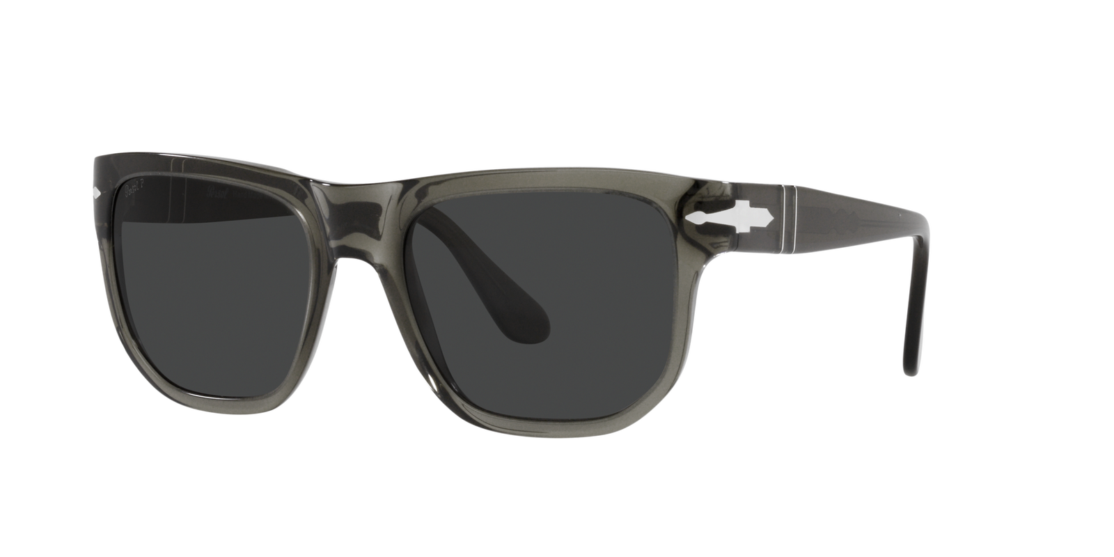 Persol Sonnenbrille in Grau transparent PO3306S 110348 55
