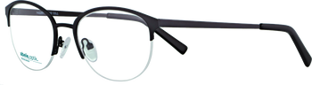 Das Bild zeigt die Korrektionsbrille 142261 von der Marke Abele Optik in schwarz matt.