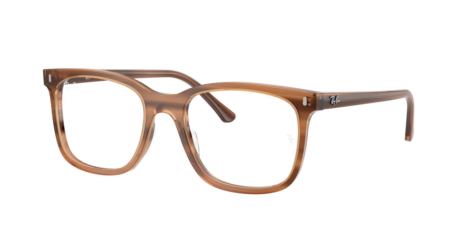 Ray Ban Brille in Braun gestreift RX5446 8455